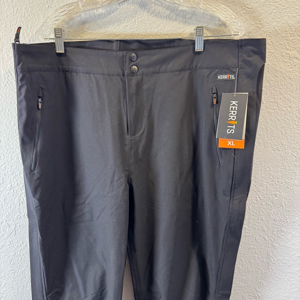 Kerrits Women's cascade waterproof pants Black Straight Leg Pants - Picture 3 of 12